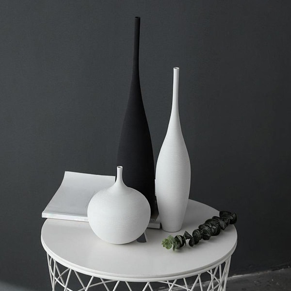 Modern Nordisk Vas Blomhållare
