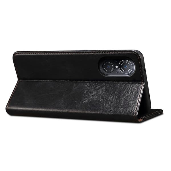 [RM] Läderfodral för Huawei nova 9 SE Black