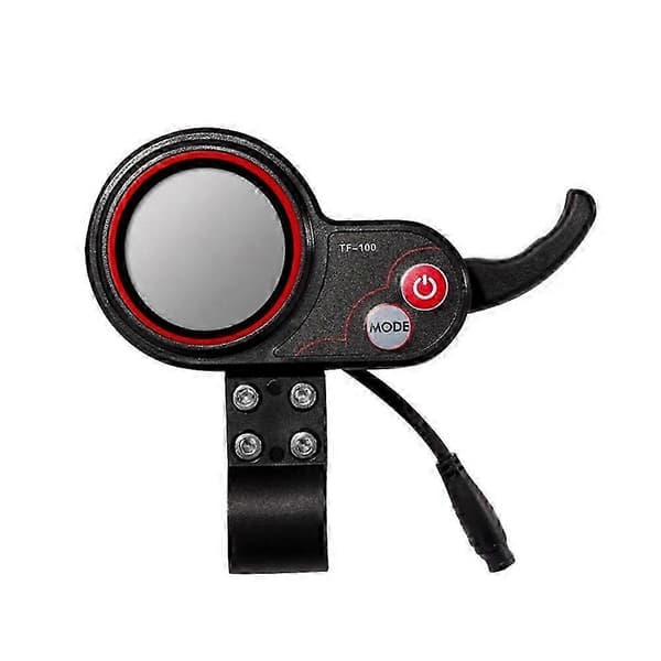 Til KUGOO M4 El-løbehjul Instrument Gaspedal Kontakt Kugoo M4 Universal Gaspedal Display Controller 48V 6 Pins Black