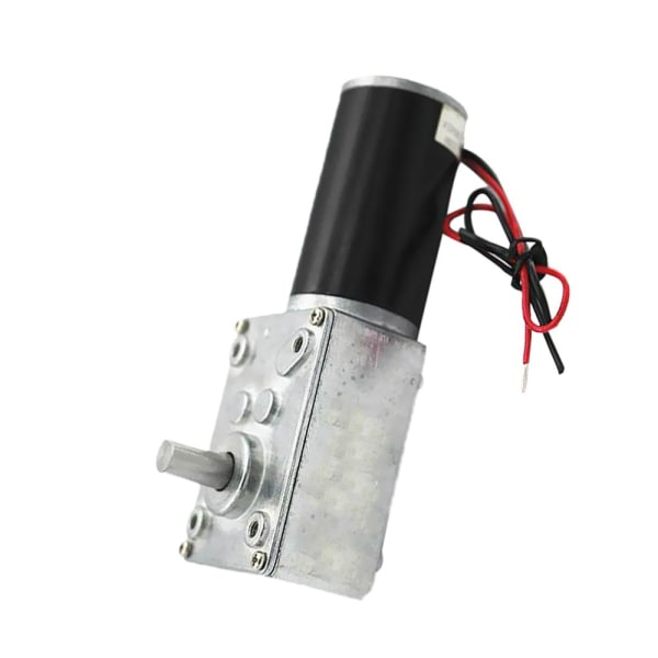 Micro DC snäckväxellåda Motor Hög vridmoment Reducera turbin 24V 470RPM