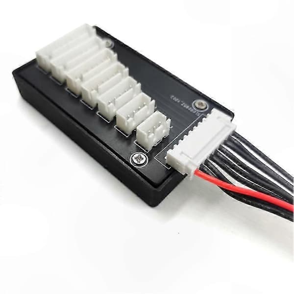 Lipo batteriopladningsadapterkort til 2-8S celler med balancefunktion og parallelopladningskapacitet Black
