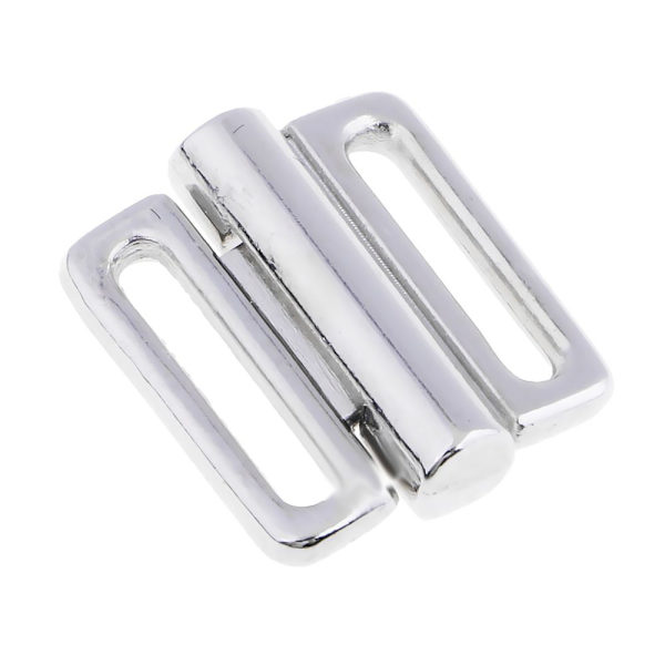 10 set bikini clips hake och snäpp metallrem bh badkläder 9,5 mm