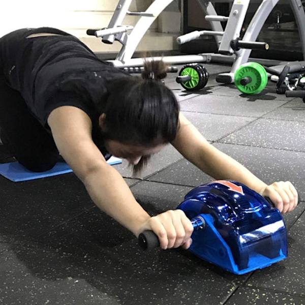 [RM]Oller Wheel, Abdominal Training Wheel for Core Training, Four-Wheel Abdominal Training Wheel, Durable Exercise Equipment Ab-FF-