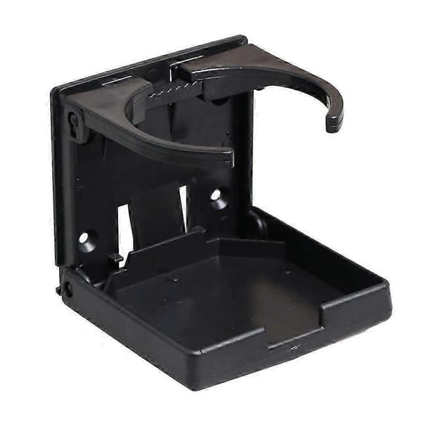2 stk. justerbar foldbar kopholder med skruer (sort) [MI]
