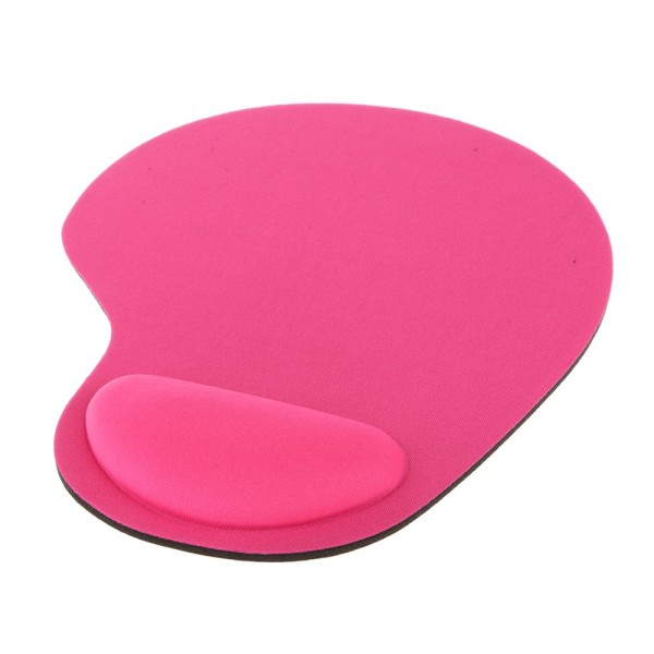 Comfort Soft Gel Stöd Handledsstöd Musmatta Musmatta PC Spel Rosröd
