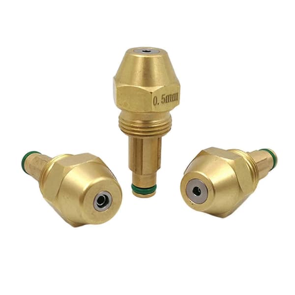 Sifonmunnstykke Avfallsoljebrenner Munnstykke 0.7/0.8/1.0/1.3/1.5/2mm Mo 0.7MM