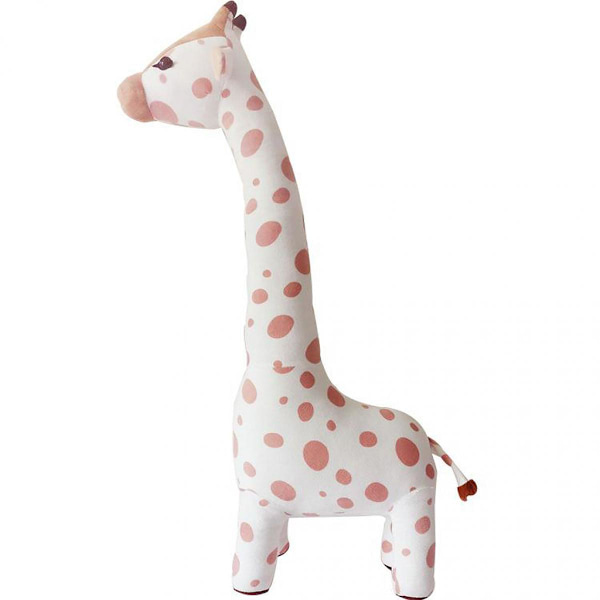 Mjuk Stoppad Giraff Gosedjur Djungelleksak Och Kudde För Läggdags Kompis 67cm
