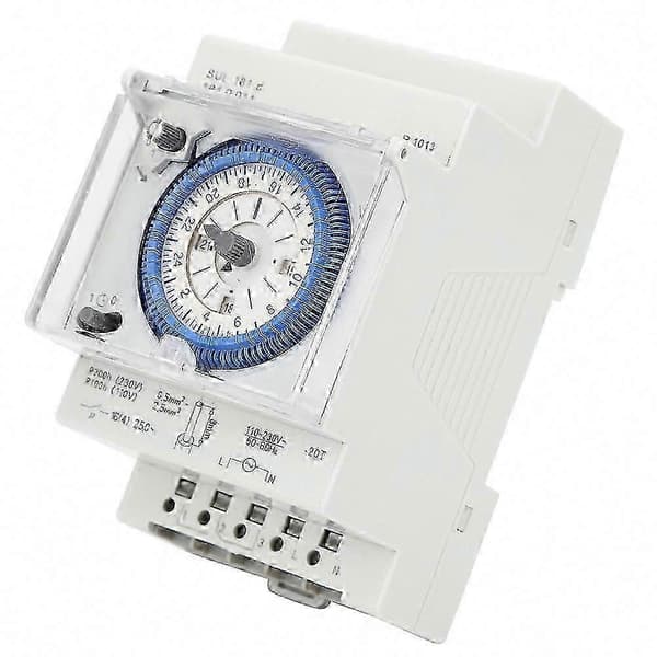 [RM]SUL181D 15 min til 24t mekanisk timer-kontakt 250VAC 16A relæ til hjem og apparater