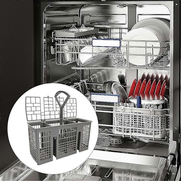 [RM]Dishwasher Cutlery Basket Replacement, with Handle, for Bosch Siemens