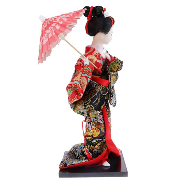 Japanska geishadockor kimono damdockor ornament prydnader heminredning #6
