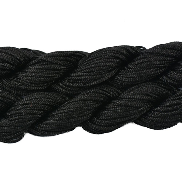 60 Meter 1mm Flerfärgad Kumihimo Nylon Flätad Tråd Armbandsmaterial