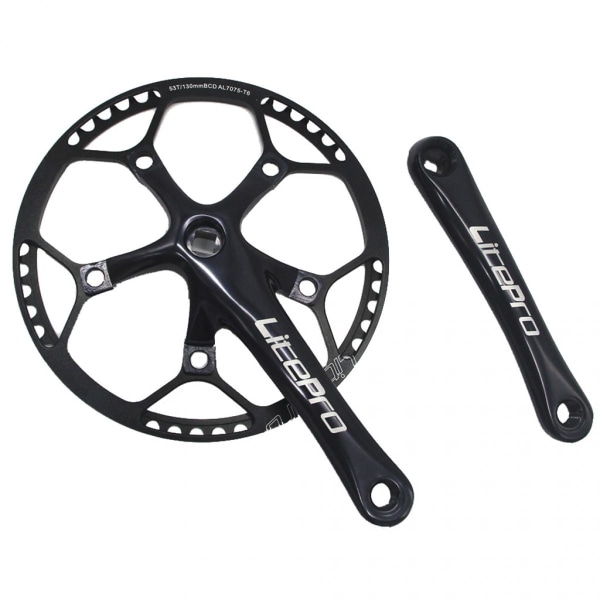 Enkel Bred Cykelkedjekrans 3-8 Växlar 45T-58T 130BCD Kedjehjul 53T