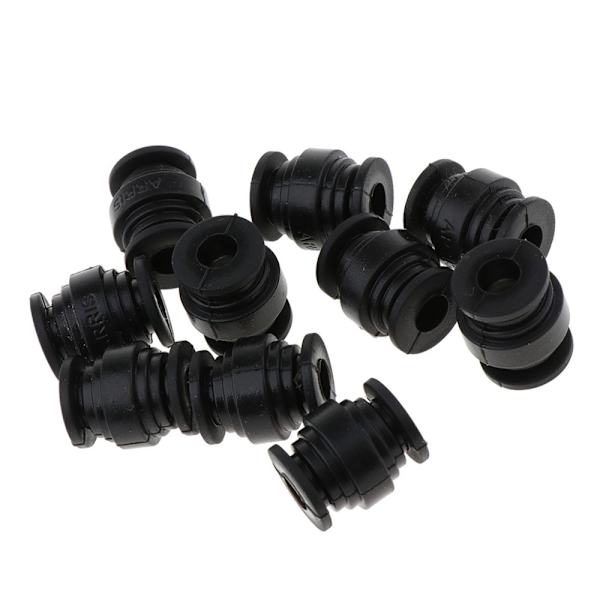10 st PTZ AV Anti-Vibrations Gummikulor för FPV RC Quadcopter Svart