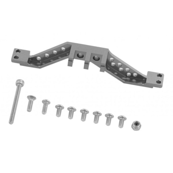 Servo Fäste Bakaxel Förstärkning Fäste Titanium för SCX10 RC Crawler Bil