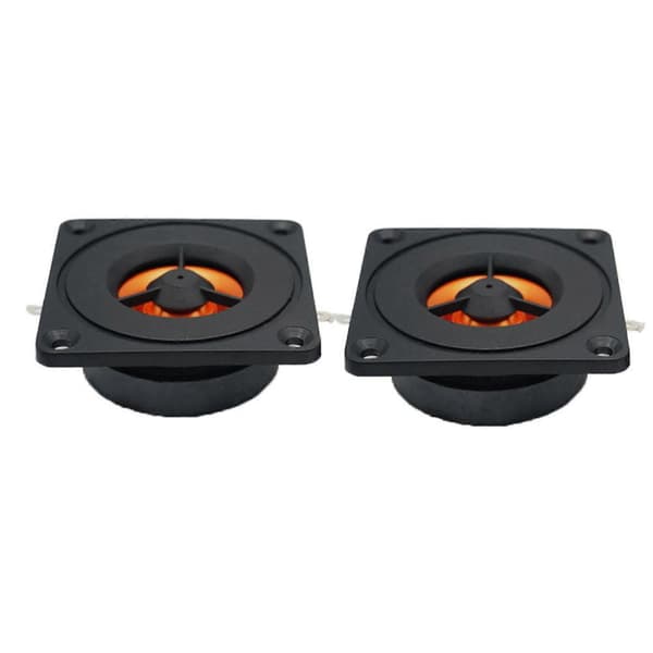 4 stk 2 tommer 52 mm diskanthøyttaler DIY Bluetooth hjemmekino høyttaler modifiserte bilhøyttalere Black