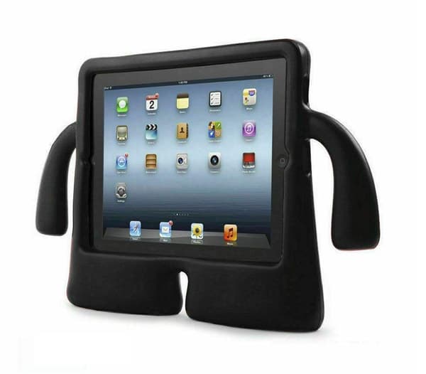 iPad 5. generation / 6. generation / Air 2 - Beskyttende Stødsikkert Cover - Sort Svart black
