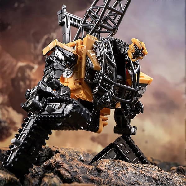 [RM]Deformationsrobotbil Leksaker Modell Bärbar Deformationsactionfigur Leksaker Legering Ingenjörsfordon Robotleksak Present till barn