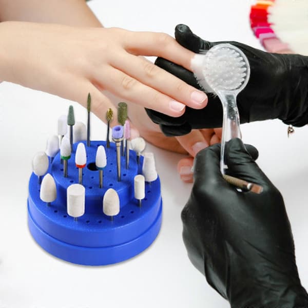 Negleborholder Plaststativ til opbevaring med 10 stk.