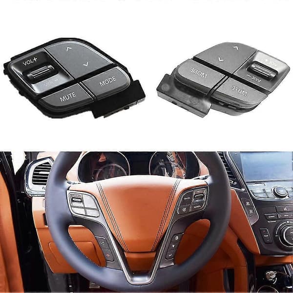 [RM]1 Pair 967302w000 Steering Wheel Cruise Button For 2012-2017 Car Volume Control Button