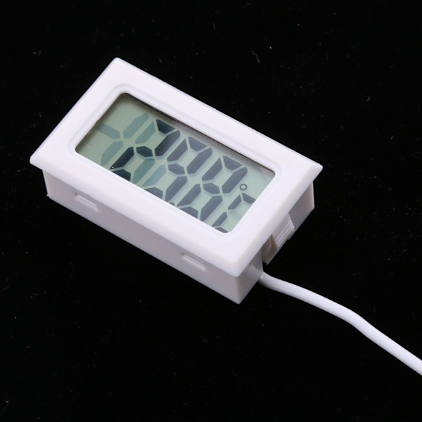 2x LCD Digital Elektronisk Akvariumtank Vattentermometer Hydrotermograf
