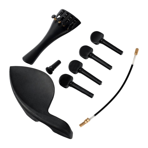 Violin Stallstycke Hakstöd Ändpinne Stämstift Violin DIY Delar Tillbehör 3:4