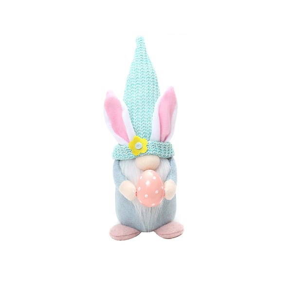 Påskdag Ljusslinga Docka Hänge Hem Högtid Dvärgprydnad Docka Högtidsprydnad Påskdocka Ornament Högtidsfönsterdekoration Tomte A