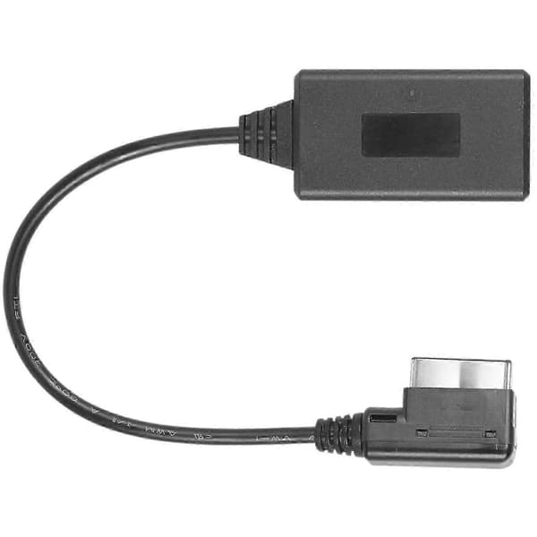 Bluetooth biladapter for Mercedes W212 S2 - Trådløs musikkmottaker og Aux-kabel Black