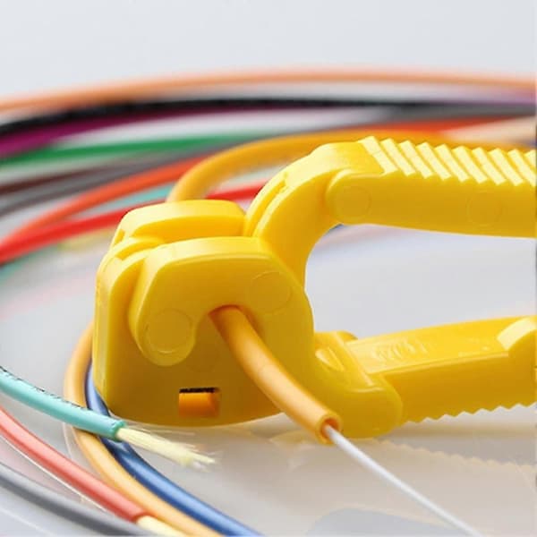 Fiberoptisk afisoleringsværktøj, fiberoptisk buffer, rørstripper, rørskærer, til FTS