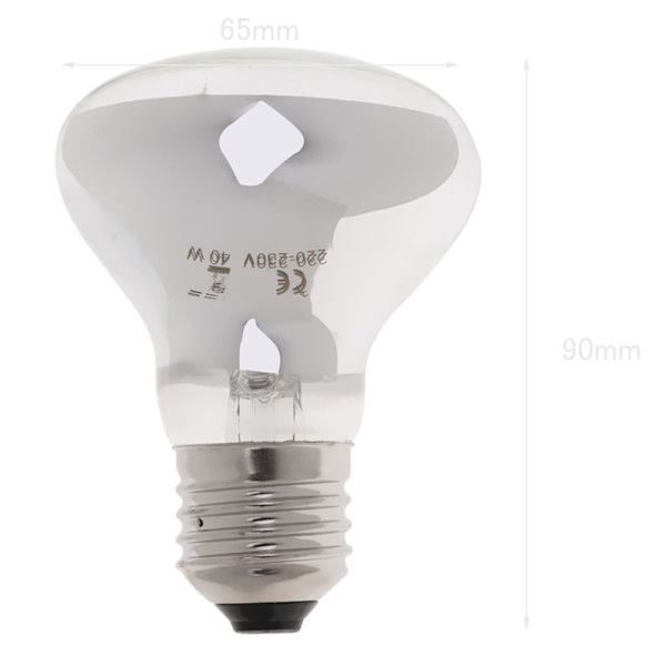 E27 uva värmelampa reptil värme värme måne sol lampa glödlampa 220v 40w