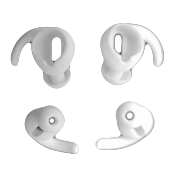 Silikonheadset Öronsnäckor + Öronsnäckor + Case för Airpods Svart