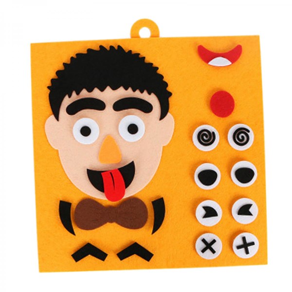 Pedagogiska känslor förändring pussel leksaker för barn lärande leksaker Pojke presenter