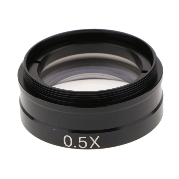 Barlow Lens Auxiliary 0,5X Objective med M42x0,75mm gänga för monokulärt videomikroskop
