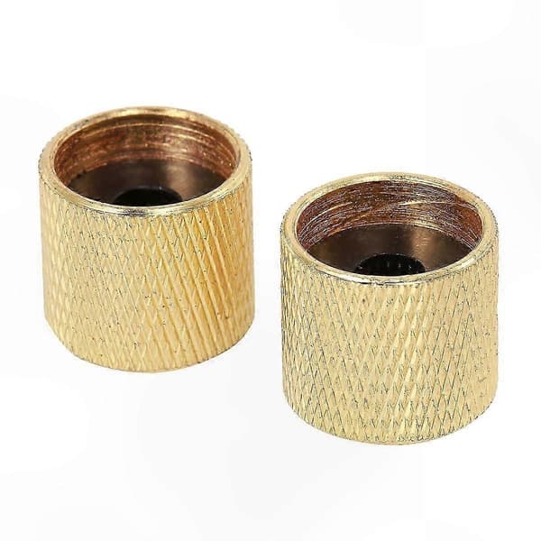 2 guitar- og baskontrolknapper lydstyrkejustering Golden 1.8*1.8*1.85cm