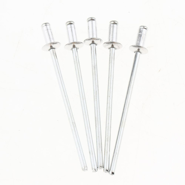 1000-PACK KUPOLHUVUD POP NITAR BLINDNITAR I ROSTFRITT STÅL 2,4 mm 2,4x5 mm