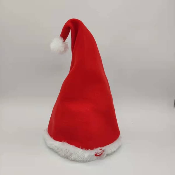 [RM]2-pack Interactive Christmas Hat Automatic Swing Design Built-in Music
