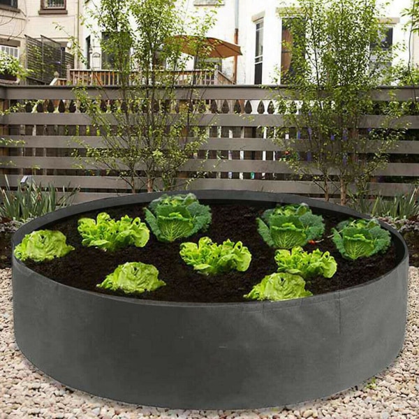 Planter Planter Odlingssäck Upphöjd Bädd Frukt- och Grönsaksbehållare 90x30cm