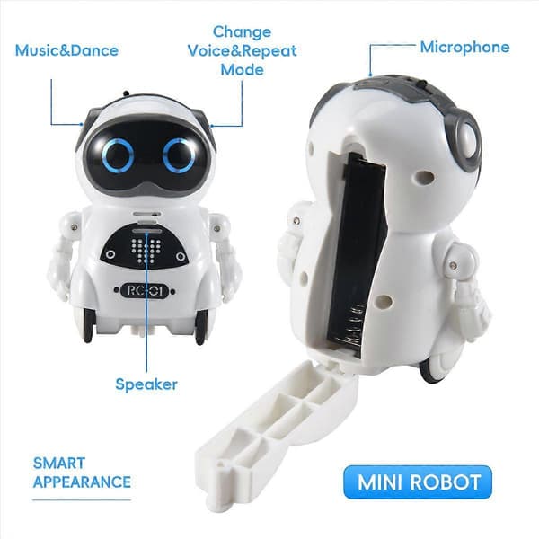 [RM]Mini RC Fickrobot för barn med interaktiv dialogkonversation