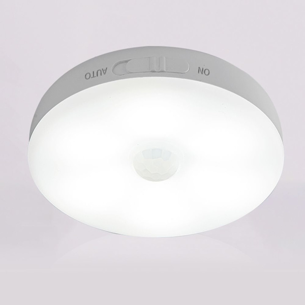 Trådlös LED Skåpbelysning Rörelsesensor Vit 400mAh