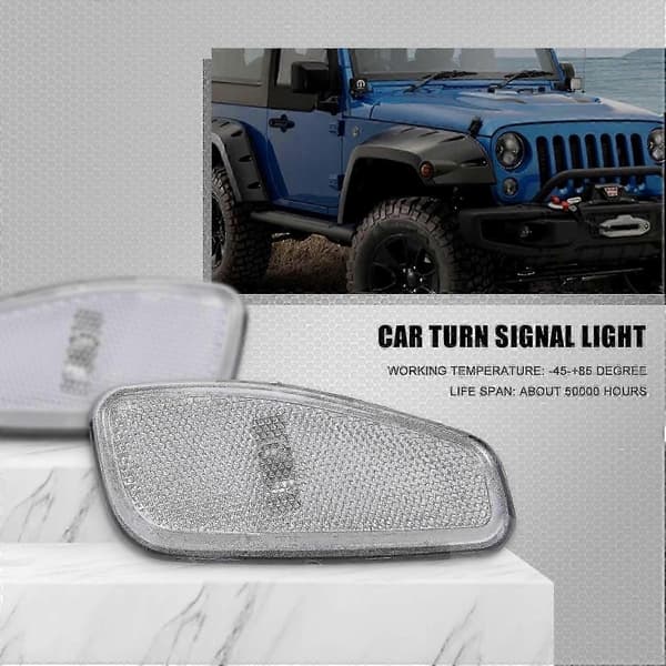 Bil Side Refleks Advarsel Blinklys Lampe Forreste Blinklys Til Jeep Renegade 2014-2