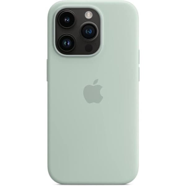 [RM]MagSafe silikonikuori iPhone 14:lle, vihreä iPhone14 iPhone14 green