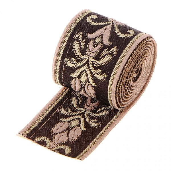 Etnisk Spets Jacquard Band Broderade Kläder Sömnadstillbehör 3CM