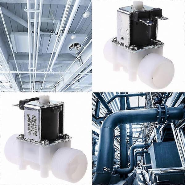 12V DC elektrisk vandreguleringsventil, 3/4 tommer normalt åben magnetventilaktuator til flowaflederapplikationer