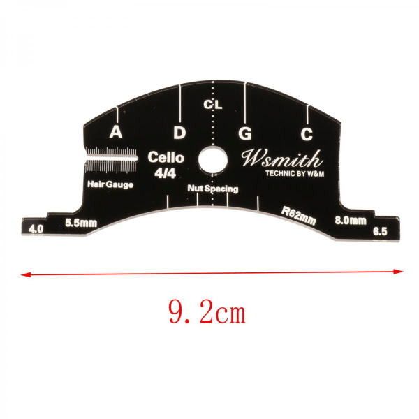 3-4 4-4 Violin Bridge Multifunktionell form