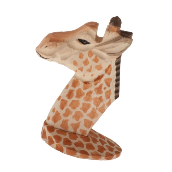 Glasögonställ i snidat trä, Glasögonställ, Displayställ 1 Giraff