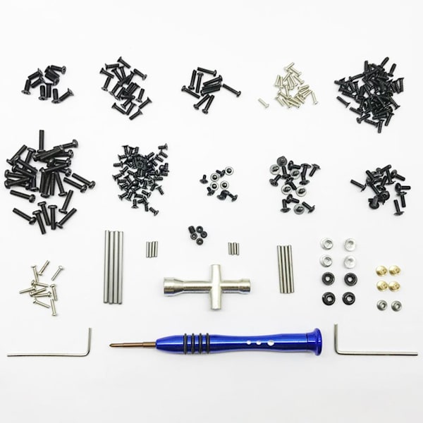 RC Bil Reparationsverktyg Skruvmuttrar Differentialväxelsats För Wltoys 1/14 144001