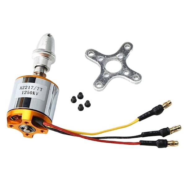 Borstlös Outrunner-motor för KV1100 4-axlig RC Flygplan Helikopter