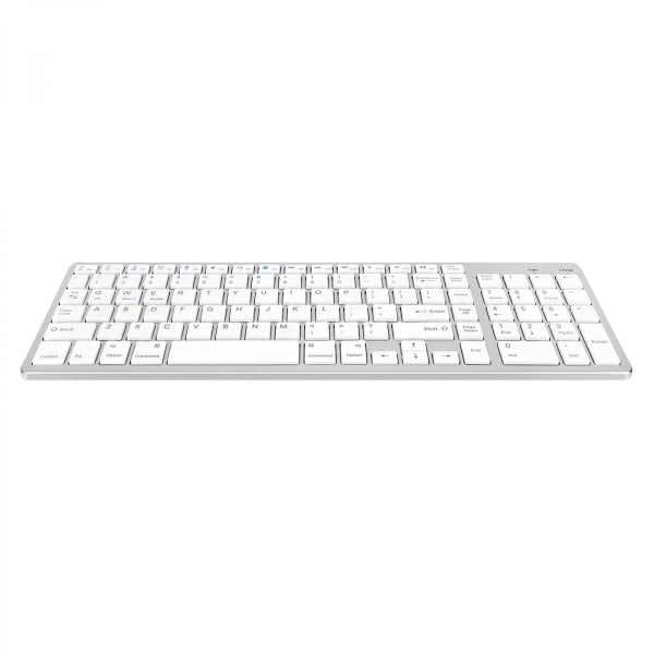 Trådlöst Bluetooth-tangentbord för Windows IOS Android-bärbara datorer Svart
