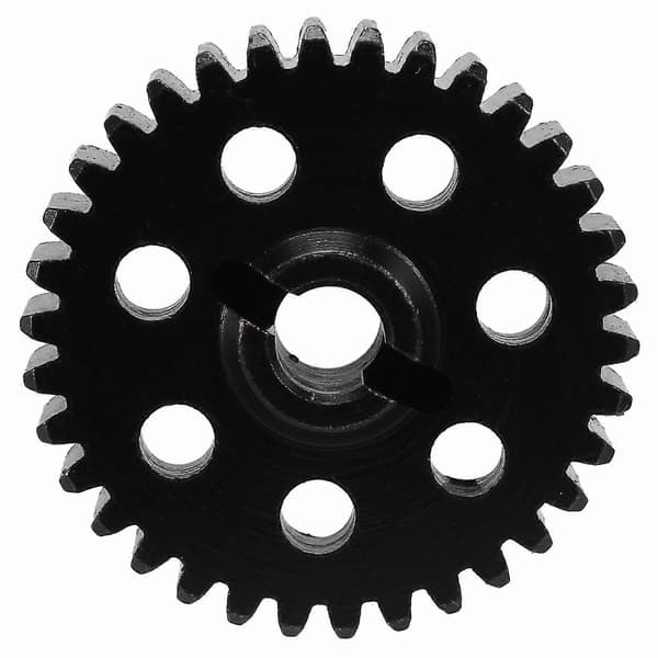 Stål gearkasse gearsæt til RC Crawler bilopgraderinger og reservedele Black