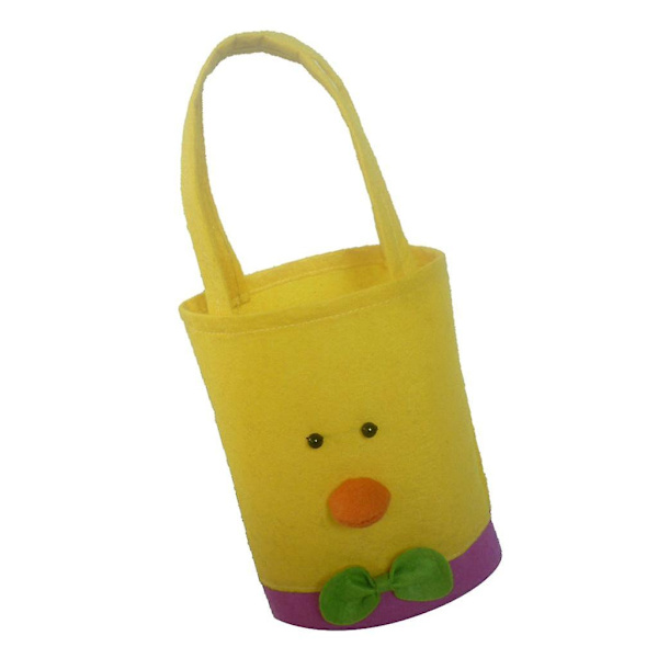 2xcute Gul Kyckling Non-woven Tygkasse Påskpresentpåse Äggkorgar