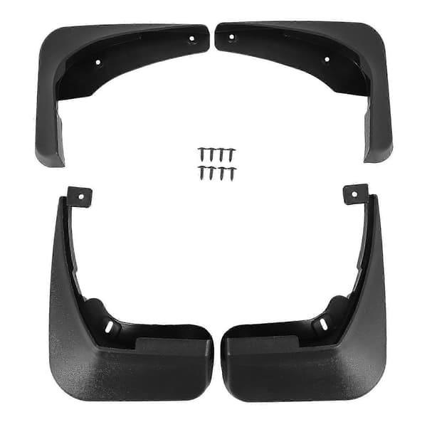 4 st stänkskydd för bil, stänkskärmar kompatibla med Vauxhall Opel Insignia 2008-2016 Black
